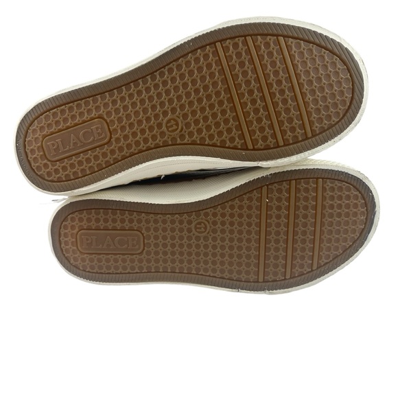 Children’s Place Boys High Top Faux Leather Sneakers Size 11 NWT - Picture 4 of 6